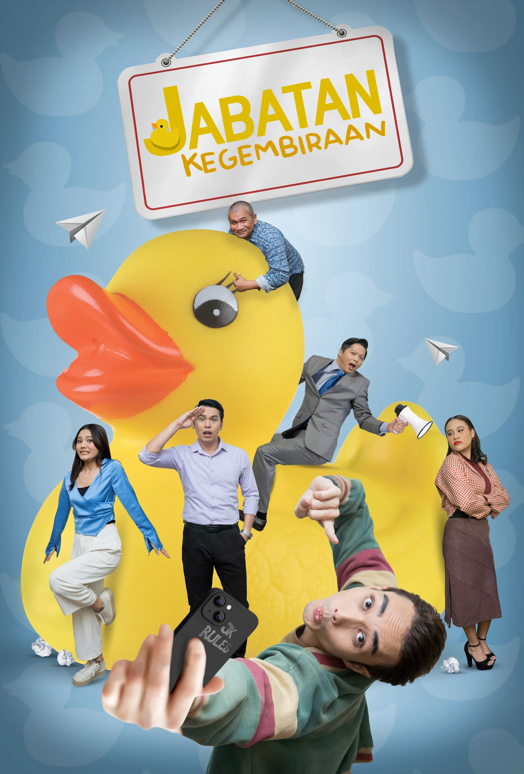 Jabatan Kegembiraan official artwork